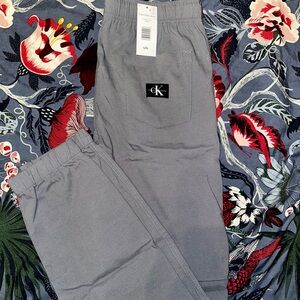 Calvin Klein Kids Charcoal Joggers